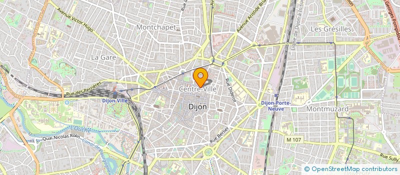 localisation de l'entreprise SOC DE PROGRAMMES ET COMMUNICATION à DIJON