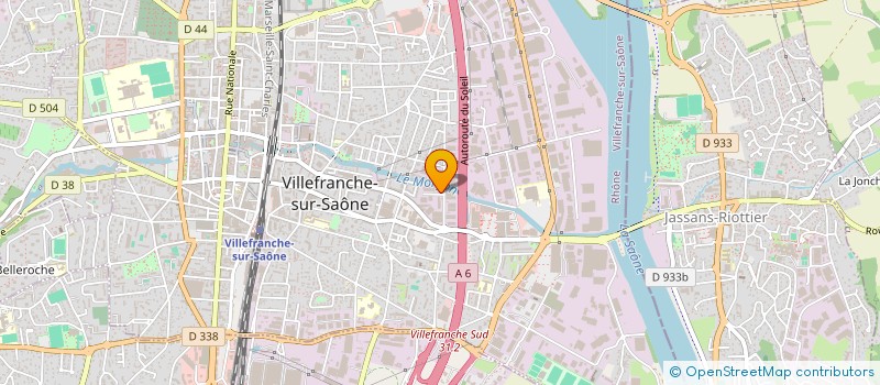 localisation de l'entreprise SOC DE PUBLIPOSTAGE QUALITE ET RAPIDITE à VILLEFRANCHE-SUR-SAONE