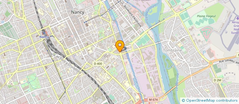 localisation de l'entreprise SOC DE READAPTATION DU NORD EST à NANCY