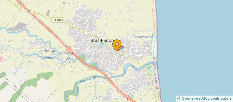 localisation de l'entreprise SOC DE REHABILITATION ET DE CONSTRUCTION  BRAS-PANON