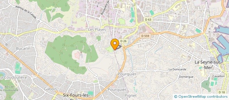 localisation de l'entreprise SOC DE RENOVATION ET D ENTRETIEN PROF à LA SEYNE-SUR-MER