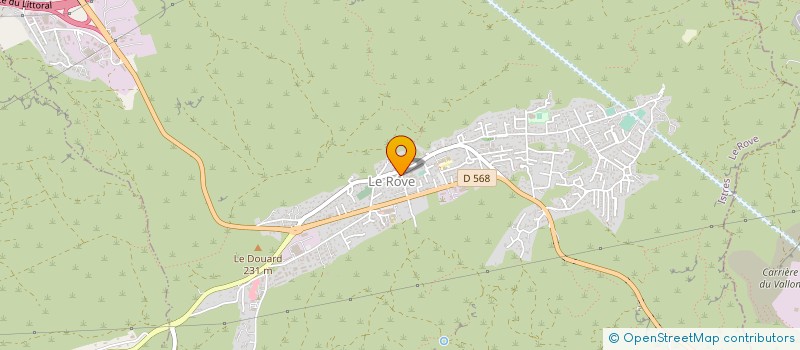 localisation de l'entreprise SOC DE REPARATION DE CONTENEUR  LE ROVE