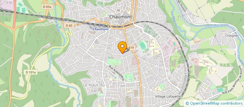 localisation de l'entreprise SOC DE REPRESENTATION INALTA à CHAUMONT