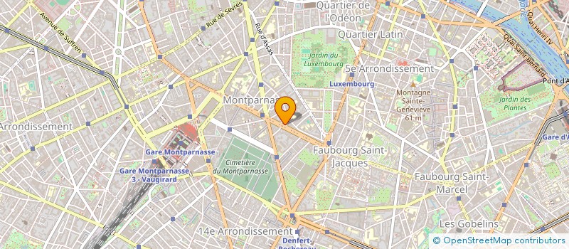 localisation de l'entreprise SOC DE RESTAURANTS PARISIENS  PARIS