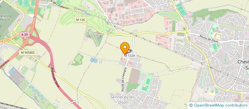 localisation de l'entreprise SOC DE RESTAURATION DU PATRIMOINE  SENNECEY-LES-DIJON