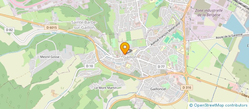 localisation de l'entreprise SOC DE RESTAURATION NORMANDE à GAILLON