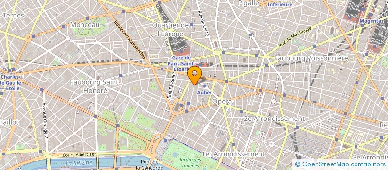localisation de l'entreprise SOC DE RIBIER ET CIE CONTINENTAL TRAVEL à PARIS
