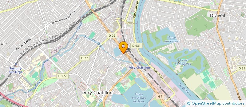 localisation de l'entreprise SOC DE SAINT CHARLES à VIRY-CHATILLON