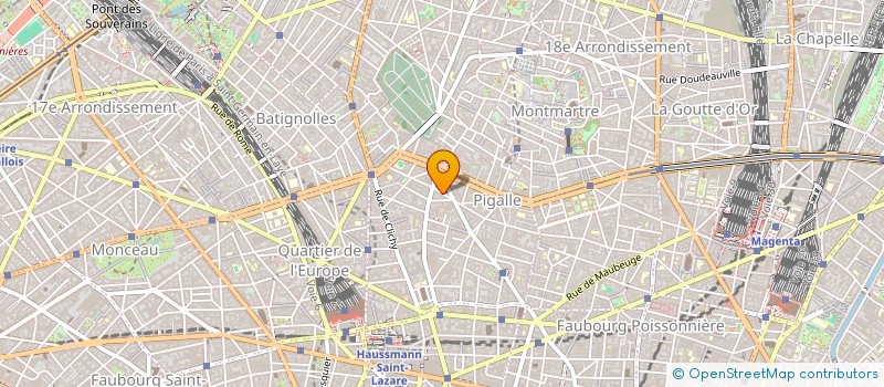 localisation de l'entreprise SOC DE SECOND OEUVRE  PARIS