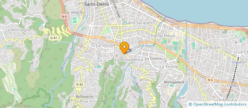 localisation de l'entreprise SOC DE SERVICE DES CAMELIAS  SAINT-DENIS