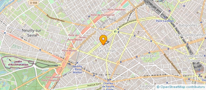 localisation de l'entreprise SOC DE SERVICES D ENTRETIEN & DE TRAVAUX  PARIS