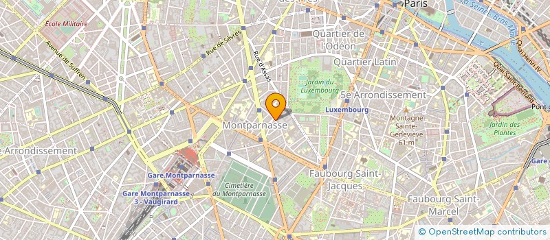 localisation de l'entreprise SOC DE SEVRES à PARIS