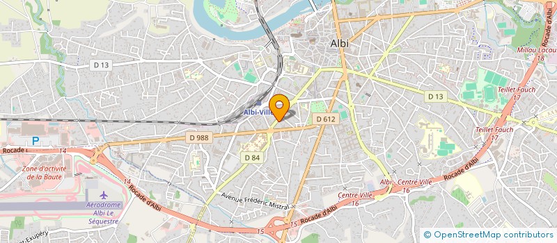 localisation de l'entreprise SOC DE ST VINCENT DE PAUL à ALBI