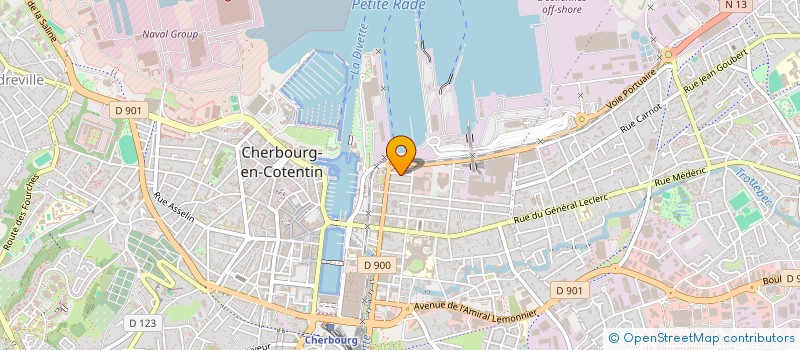 localisation de l'entreprise SOC DE TECHNOLOGIE APPLIQUEE à CHERBOURG-EN-COTENTIN