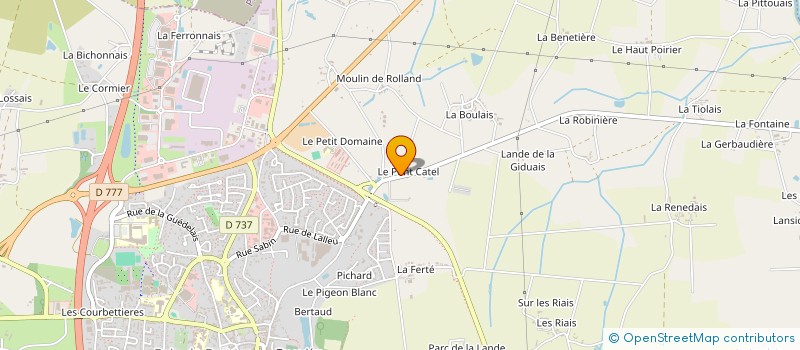 localisation de l'entreprise SOC DE TINGUY MENARDAIS à BAIN-DE-BRETAGNE