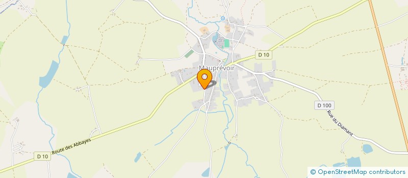 localisation de l'entreprise SOC DE TIR LA PATRIOTE  DE MAUPREVOIR  MAUPREVOIR