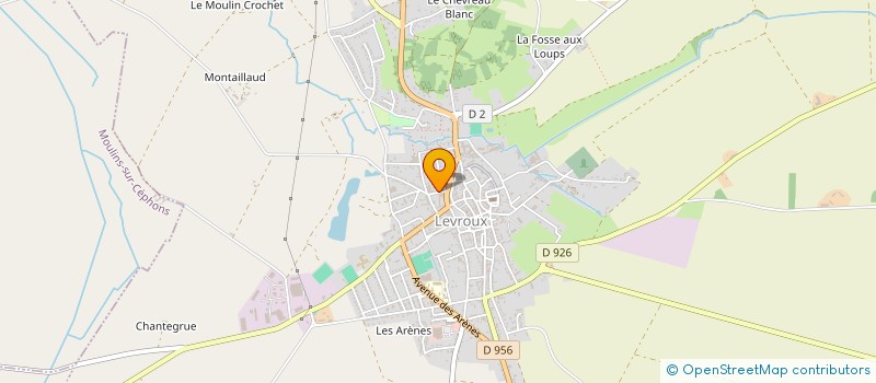 localisation de l'entreprise SOC DE TIR LEVROUSAINE à LEVROUX