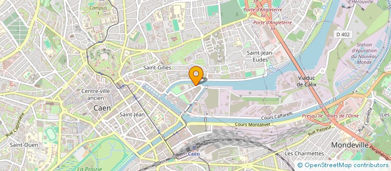 localisation de l'entreprise SOC DE TRANSFORMATION ALIMENTAIRE à CAEN
