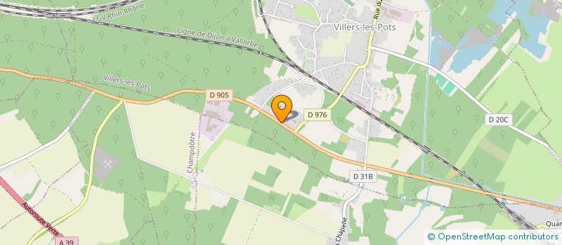 localisation de l'entreprise SOC DE TRANSFORMATION DE LEGUMES à VILLERS-LES-POTS