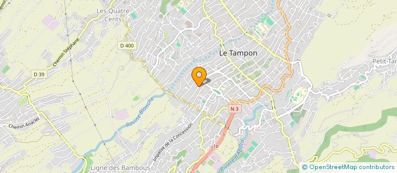 localisation de l'entreprise SOC DE TRANSPORT DE LA COOP DES TAXIS à LE TAMPON