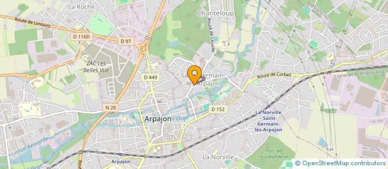localisation de l'entreprise SOC DE TRANSPORT IMPORT-EXPORT SERCICES à SAINT-GERMAIN-LES-ARPAJON