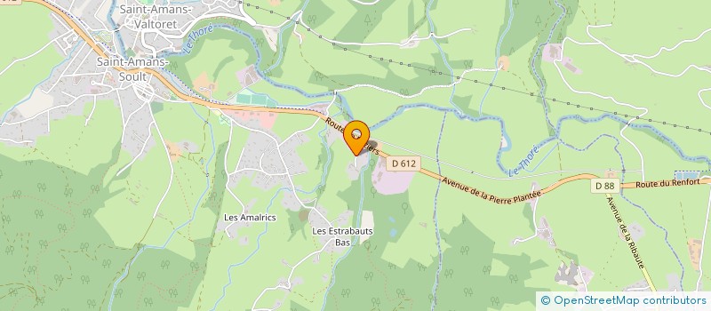 localisation de l'entreprise SOC DE TRANSPORTS DU TARN SUD à SAINT-AMANS-SOULT