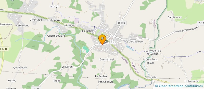localisation de l'entreprise SOC DE TRANSPORTS LE MELINER à PLUNERET