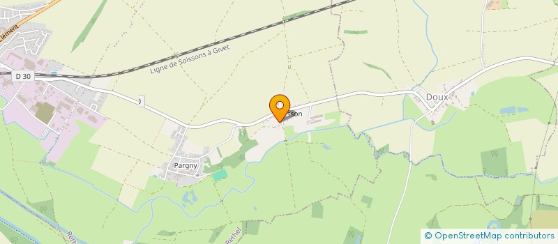 localisation de l'entreprise SOC DE TRANSPORTS & LOCATION DE MATERIEL  RETHEL