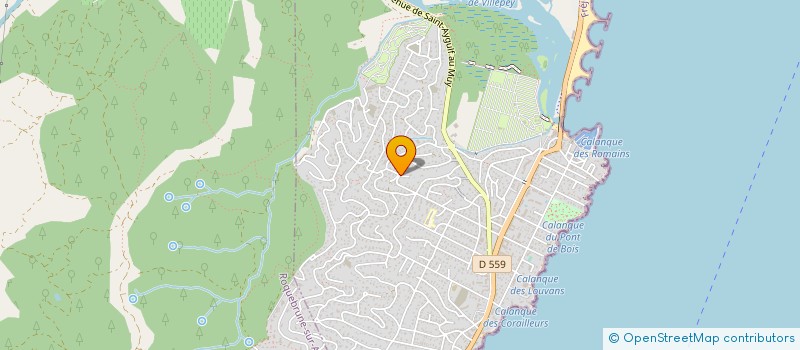 localisation de l'entreprise SOC DE TRANSPORTS MORIAME BRETON à FREJUS