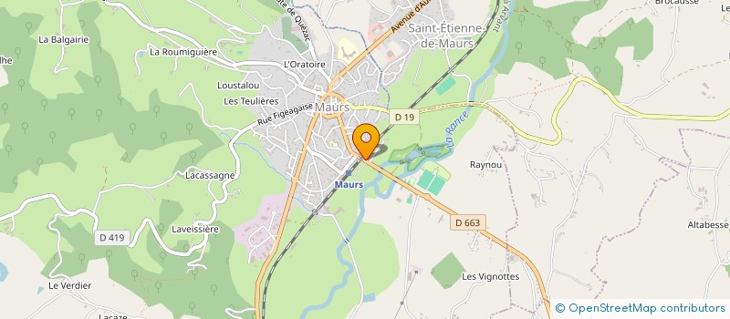 localisation de l'entreprise SOC DE TRANSPORTS PUBLICS DE VOYAGEURS à MAURS
