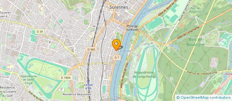 localisation de l'entreprise SOC DE TRANSPORTS VEHICULES AUTOMOBILES  SURESNES