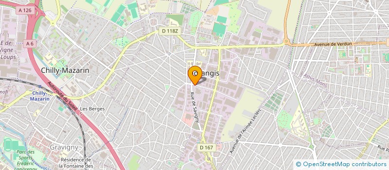 localisation de l'entreprise SOC DE TRAVAUX AMENAGEMENT ET RENOVATION  MORANGIS