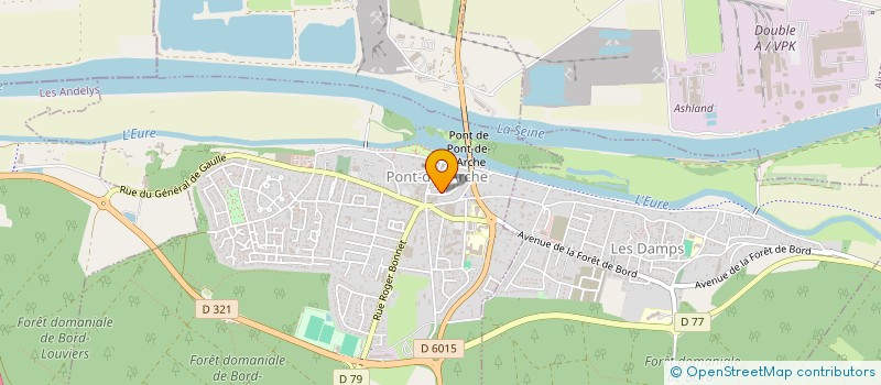 localisation de l'entreprise SOC DE TRAVAUX D'ENVIRONNEMENT NORMAND  TERRES DE BORD