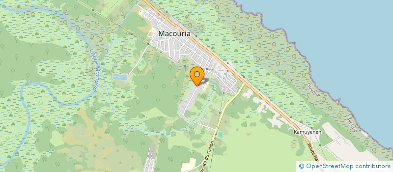 localisation de l'entreprise SOC DE TRAVAUX DU BATIMENT à MACOURIA
