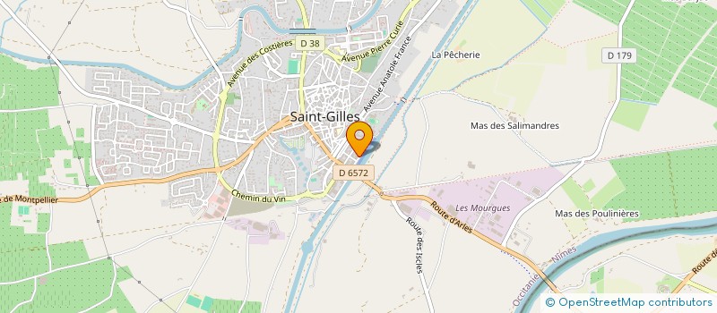 localisation de l'entreprise SOC DE TRAVAUX ET CONSTRUCTIONS à SAINT-GILLES
