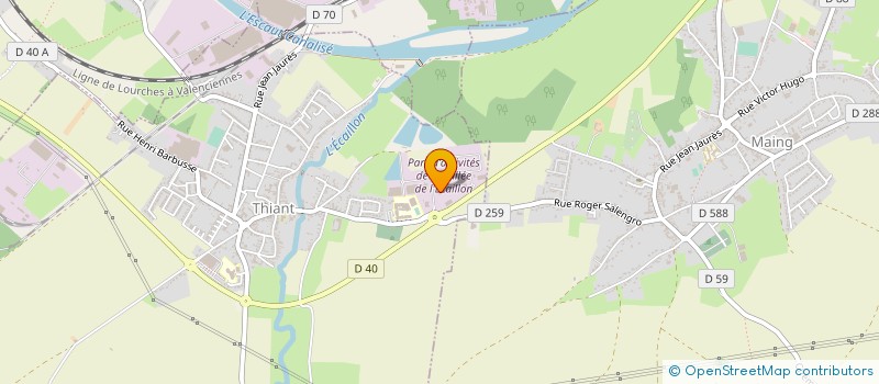 localisation de l'entreprise SOC DE TRAVAUX METALLURGIQUES à THIANT