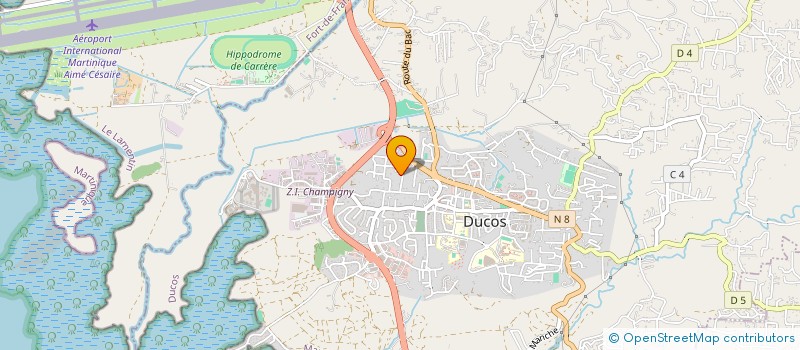 localisation de l'entreprise SOC DE TRAVAUX PUBLICS ET DE GENIE CIVIL à DUCOS