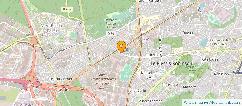 localisation de l'entreprise SOC DE TRICOTS ARTHUR à CLAMART
