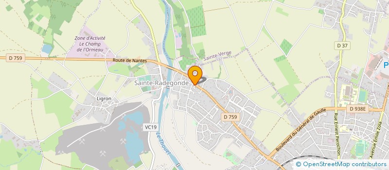 localisation de l'entreprise SOC DE VENTE AURY PRESTATIONS à THOUARS