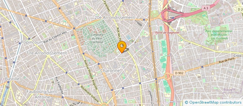 localisation de l'entreprise SOC DECO ET COMPAGNIE à PARIS