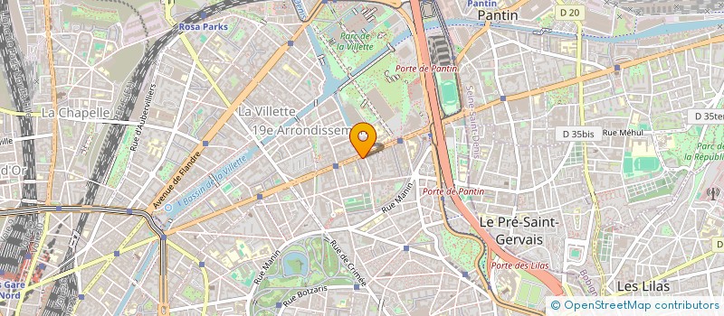 localisation de l'entreprise SOC DECORELEC à PARIS