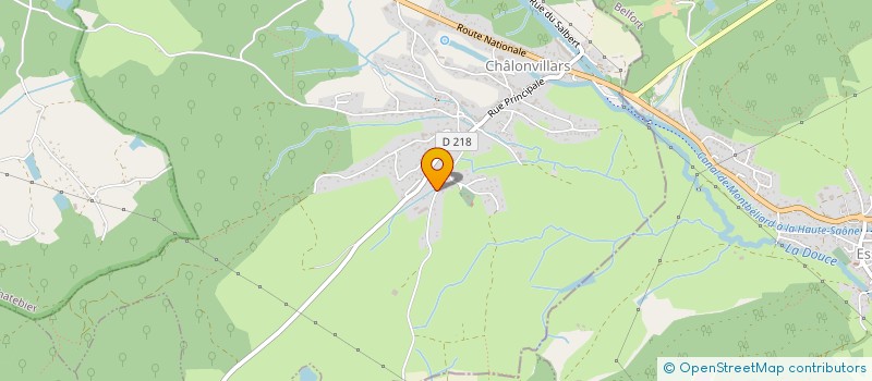 localisation de l'entreprise SOC DELLA VECCHIA FREDERIC à CHALONVILLARS