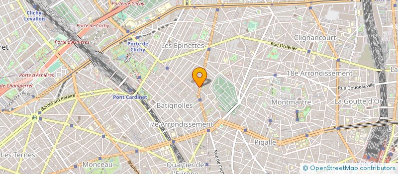 localisation de l'entreprise SOC DEMENAG J ANTHEAUME CHICHE à PARIS