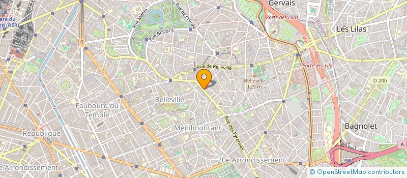 localisation de l'entreprise SOC DEMOLITIONS TERRASSEMENT77  PARIS