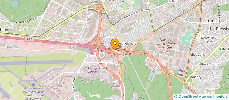 localisation de l'entreprise SOC DERTOMAYAN à CLAMART