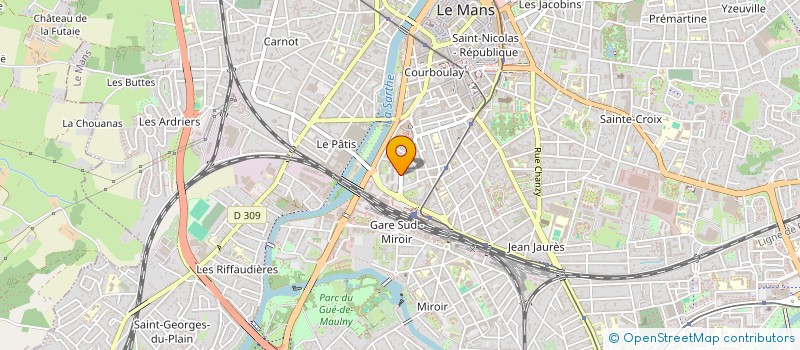 localisation de l'entreprise SOC DES AGRICULTEURS SARTHE à LE MANS