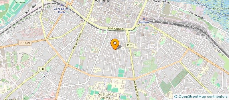 localisation de l'entreprise SOC. DES AMIS DE GEDEON BARIL à AMIENS