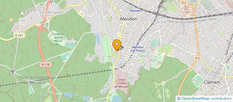localisation de l'entreprise SOC DES AMIS DE MEUDON à MEUDON