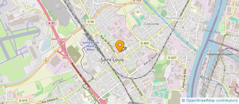localisation de l'entreprise SOC DES AMIS EGLISE REFORMEE DE ST-LOUIS à SAINT-LOUIS