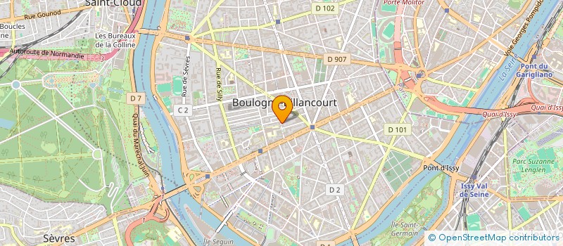 localisation de l'entreprise SOC DES ANCIENS ETABLISSEMENTS LE GRUYER à BOULOGNE-BILLANCOURT